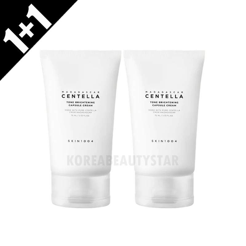 [1+1]トーンブライトニングカプセルクリーム, 75ml*2個