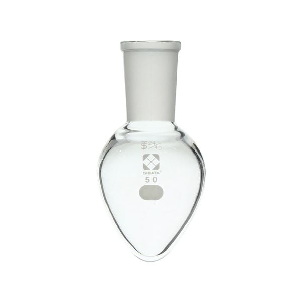 共通摺合梨形フラスコ 50mL [005410-2450]