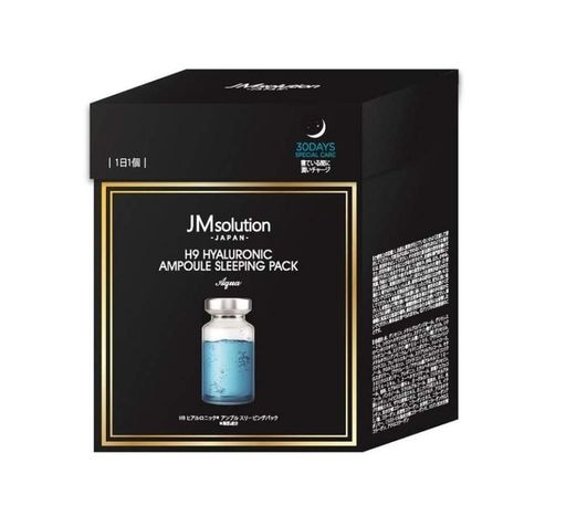 JMSOLUTION H9 ヒアルロニック アンプル スリーピングパック アクア 4G×30個(箱入り)