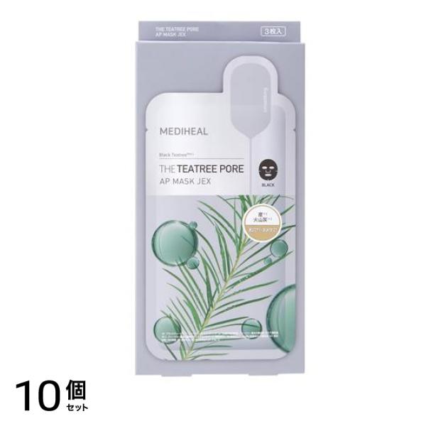 メディヒール(MEDIHEAL) THE ティーツリー ポア APマスク JEX 3枚入 10個セット