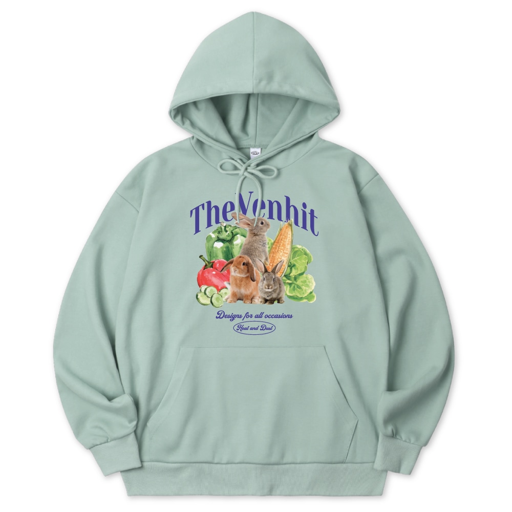 VH Rabbits Napping Hoodie ベーンヒットラビッツ裏起毛パーカー