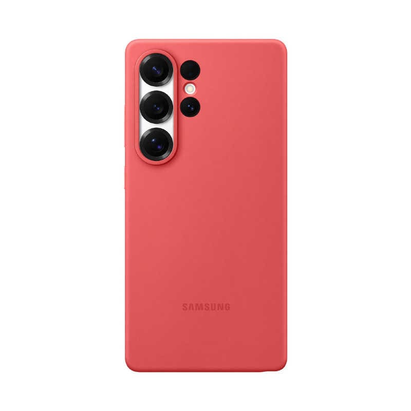 GALAXY　S25 Ultra Silicone Case Galaxy Red　EF-PS938CREGJP