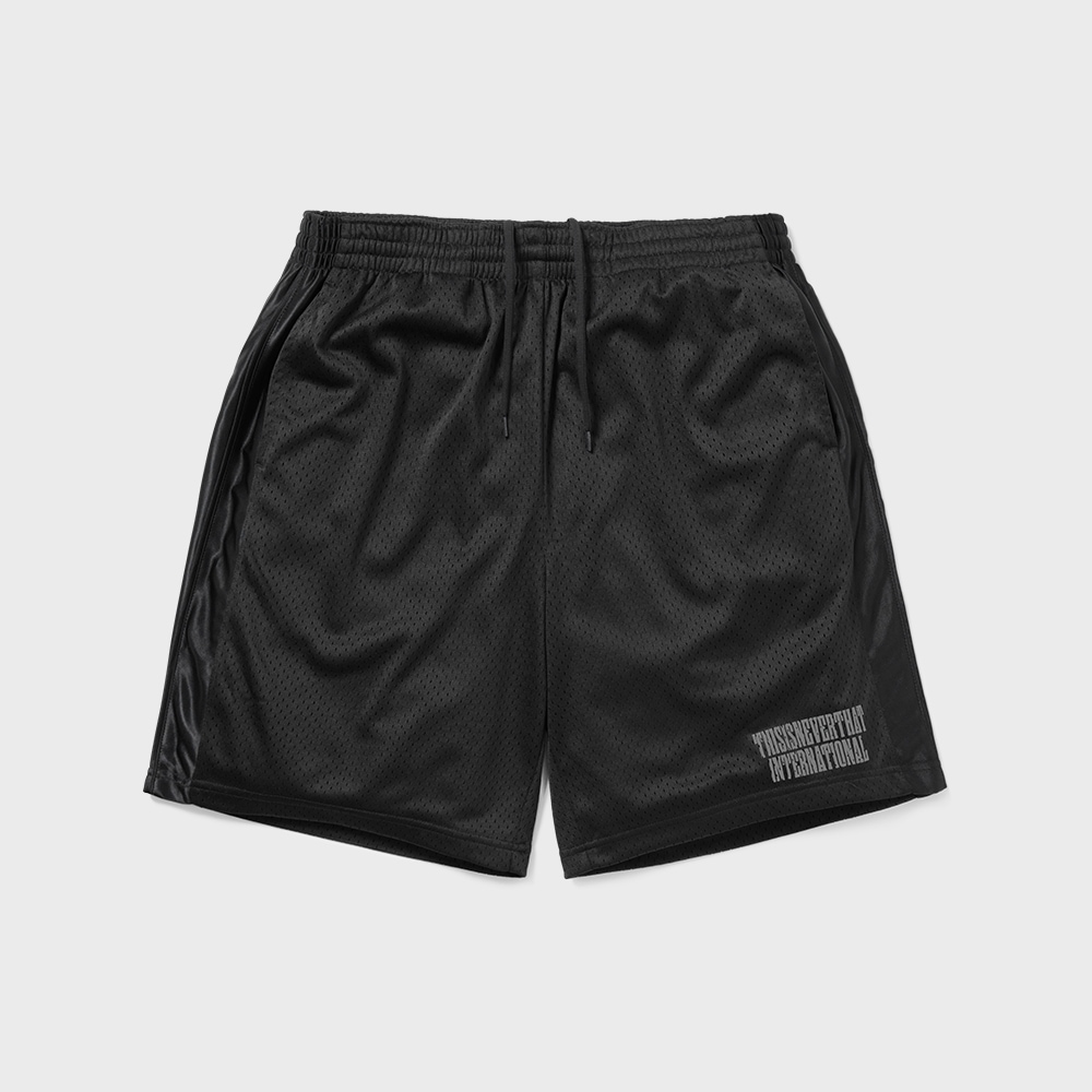 ディスイーズネバーザット バスケットボールショート ブラック