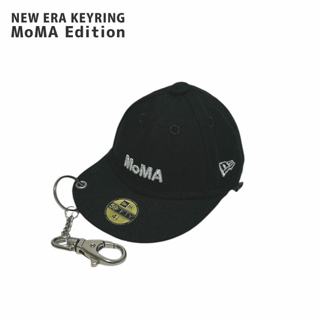 MOTHER NEW ERAコラボ ポーチキーホルダー (SMAAAASH!!） NEW ERA 新品 ニューエラ x モマ MoMA LOGO CAP POUCH KEYRING