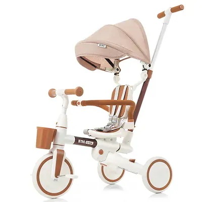 【国内即日発送】子供用三輪車 7in1 舵取り 多機能 手押し棒 カバー おしゃれ座面回転 自転車 キックバイク おもちゃ 誕生日 プレゼント こどもの日 お祝い クリスマス ギフト 1歳 2歳 3歳