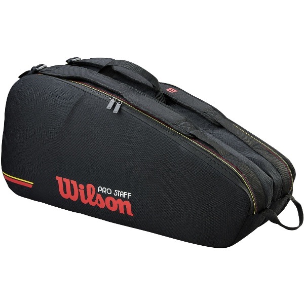 Wilson ウイルソン PRO STAFF CLASSIC 6PK RACKET BAG Black テニス ラケットバッグ WR80518010