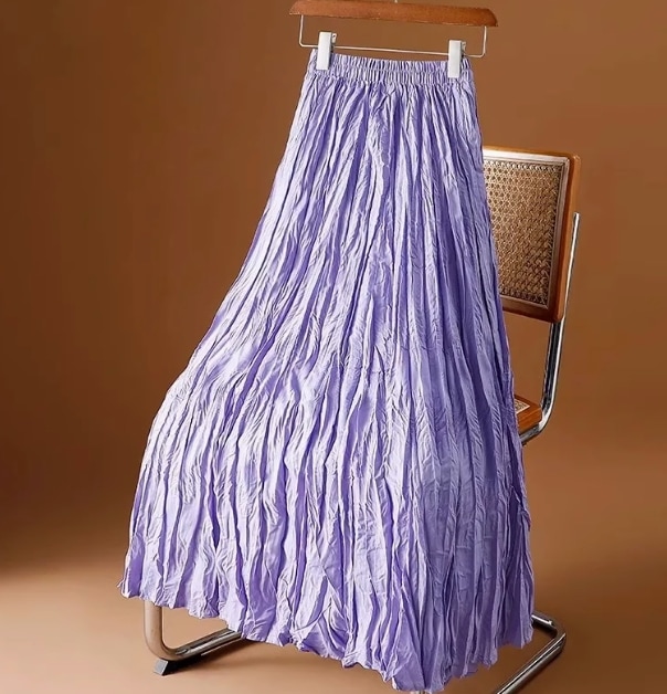 レディース スカート ミモレ ロング 長袖 ストレート 薄手 かわいい 大人可愛い こなれ感 フラワー お泊まり パーティー リゾート 旅行 女子会 バカンス 楽ちん プチプラ 着回し 7,291円