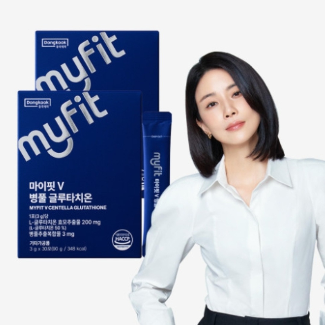 [1+1]マイフィットVツボクサグルタチオン粉末/3gx30包/スキンケアビタミンCコラーゲン美白グルタチオン韓国サプリメント 美白サプリ 5,116円