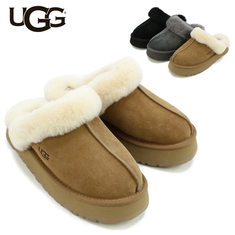 アグ UGG ウィメンズ ディスケット Disquette プラットフォーム サンダル 厚底 レディース