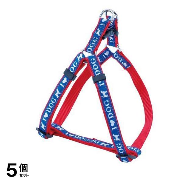 ペティオ リトルエンジェル ラブドッグハーネス SSサイズ 超小型犬用胴輪 ブルー 1個入 (W55939) 5個セット