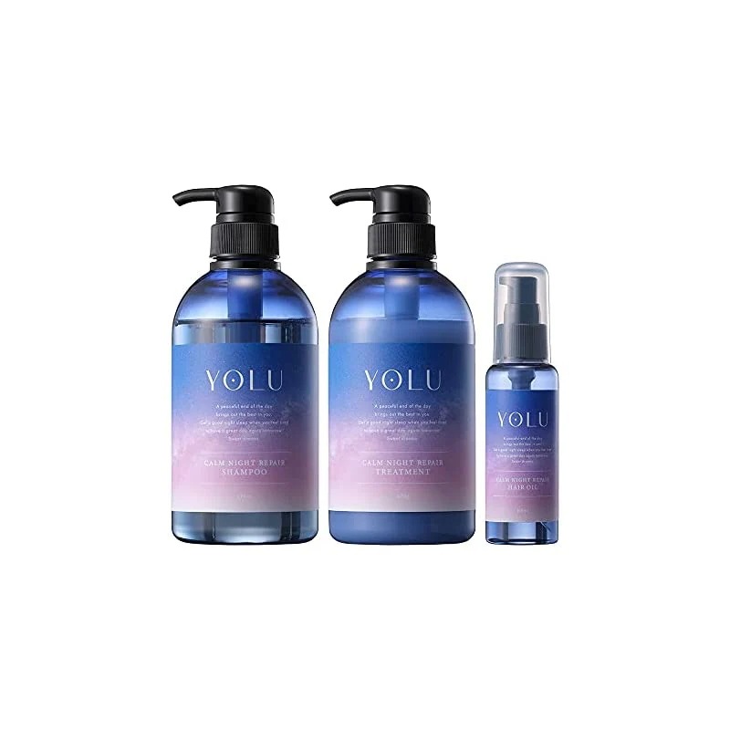 【即納】YOLU ヨル 濃密ナイトケア3点セット（カームナイトリペア） ダメージケア 保湿 乾燥 ナ 6,088円