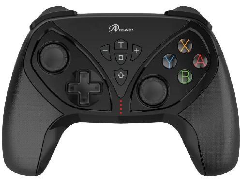 Switch用 ワイヤレスコントローラ フォース ANS-SW157BK [ブラック]