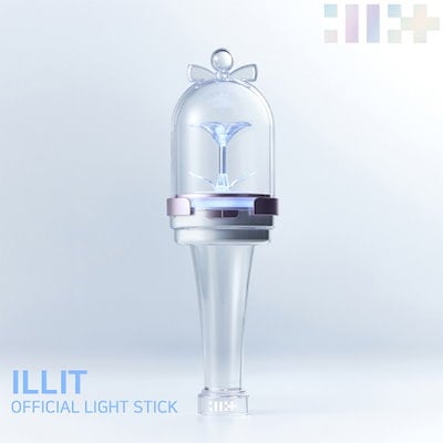 【楽ギフ_のし宛書】 ILLIT SUPER REAL ME ショーケース ペンライト トレカ 類無し アイドル
