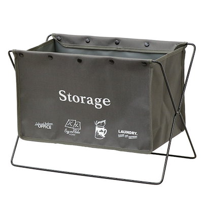 他サイト： セルフフロアーラック S幅42奥行23高さ32cm グレー 手荷物収納 ND-6124の商品画像