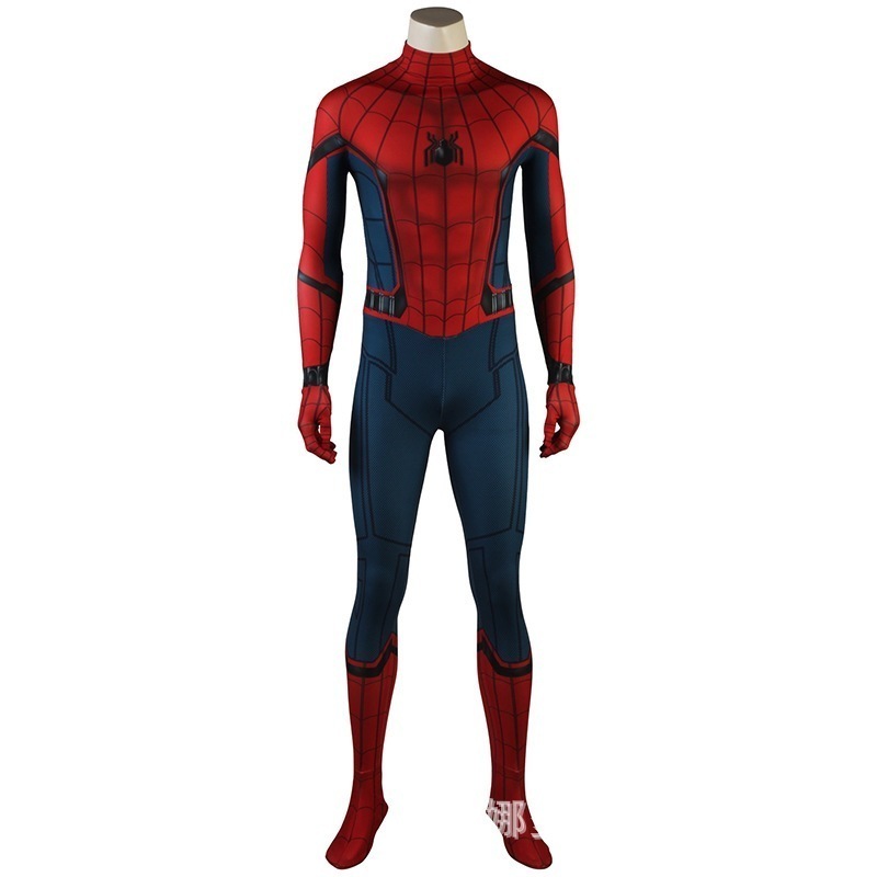 スパイダーマン ホームカミング スパイダーマン タイツ ピーター ベンジャミン パーカー ジャンプスーツ