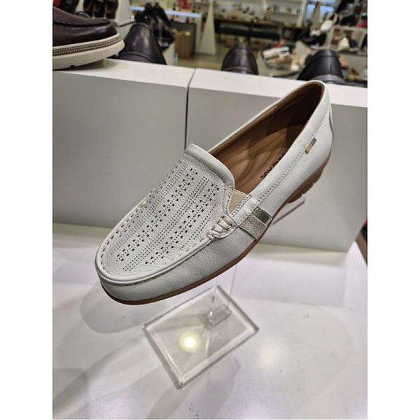 女性軽量ローファー3CM(YAFMST666WH) (P003797865)