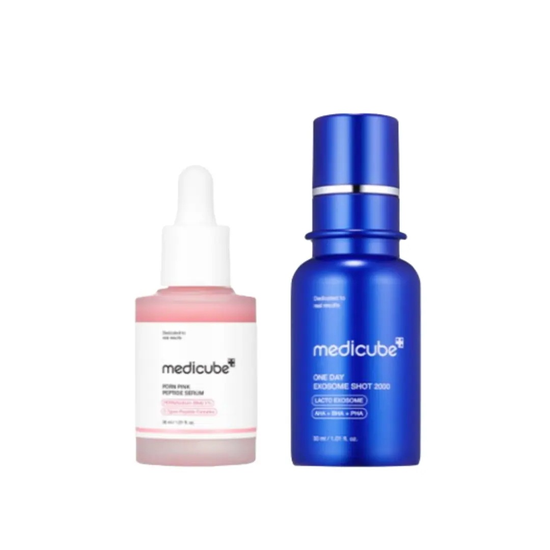 [セット]PDRN ピンクペプチド アンプル 30ml+ゼロワンデー エキソソーム ショット 毛穴 アンプル 2000 30ml