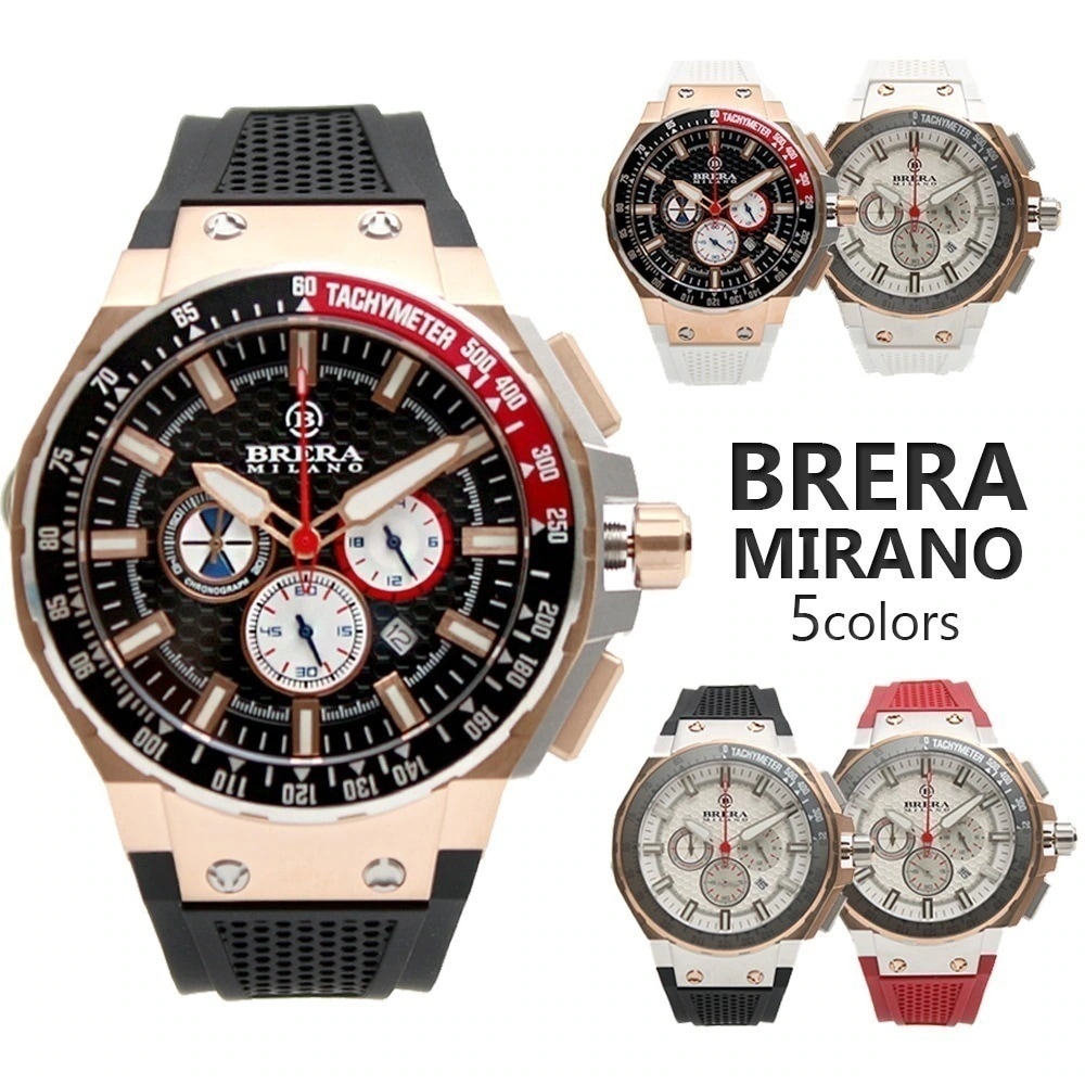 ブレラミラノ BRERA MILANO 腕時計 正規販売パートナー グランツーリスモ GT2 GRANTURISMO メンズ クロノグラフ BMGTQC イタリア ブランド プレゼント ギフト 男性