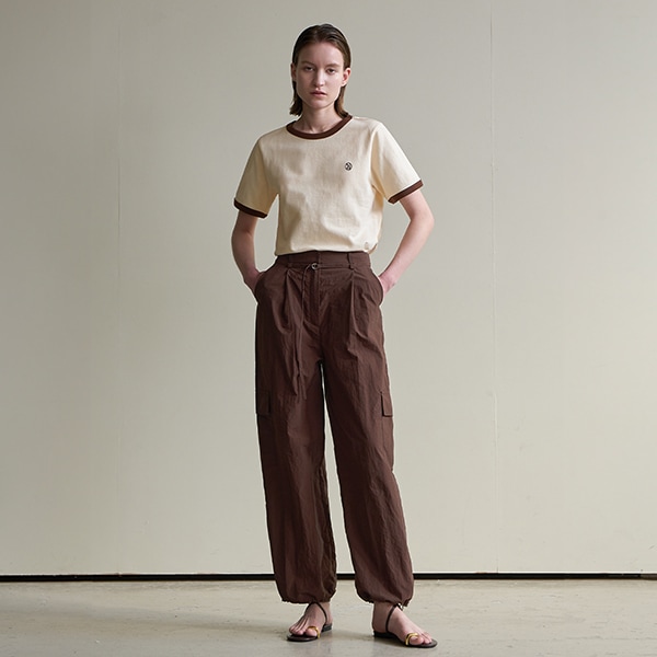 (PT-5531)UTILITY CARGO BELTED PANTS S