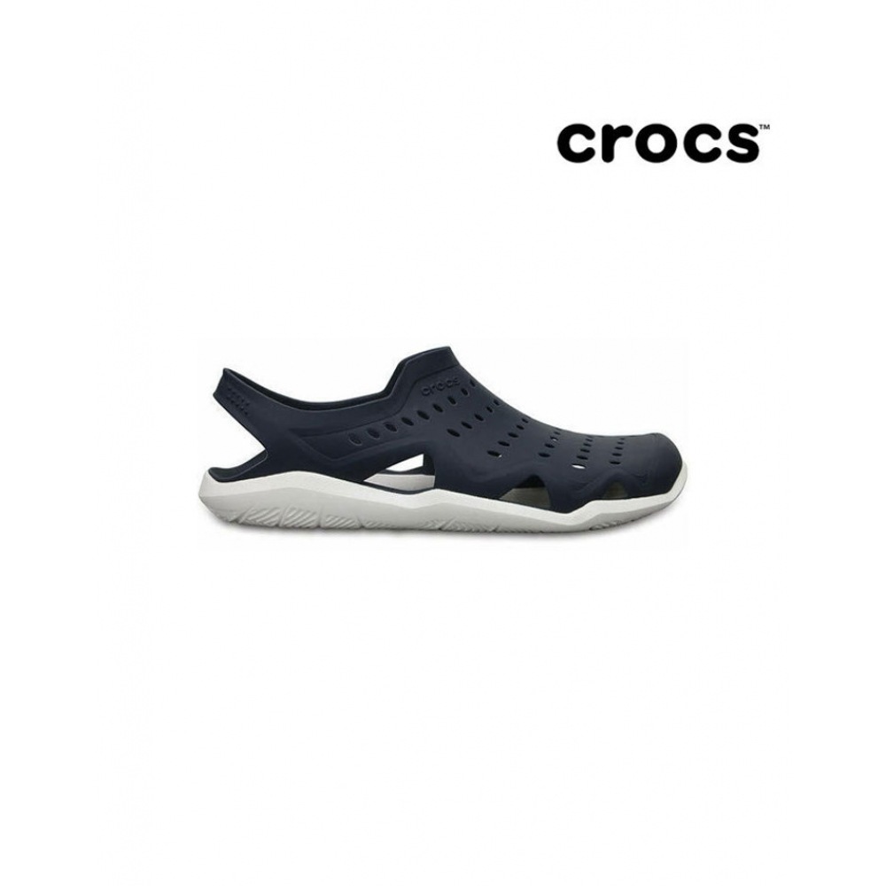 クロックス メンズ スウィフトウォーター ウェイブ ネイビー/ホワイト 203963-462