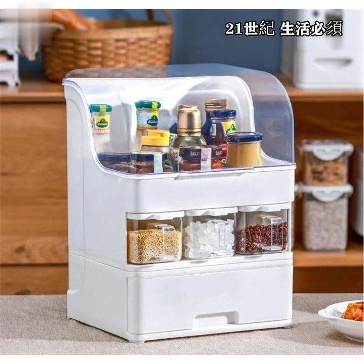 キッチンラック 調理台 収納 調味料ラック 収納棚 多機能 世紀キッチン必須品 調味料入れ キッチン用品