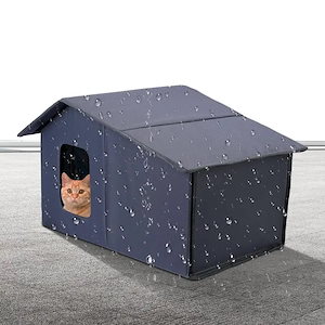 防水ペットシェルター,暖かい猫の家,屋外猫のベッド,犬のシェルター,防水,耐候性