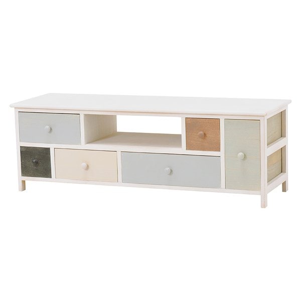 テレビ台 50型対応 幅113 引出し6杯 リビング収納 テレビボード AVボード AVラック レコ