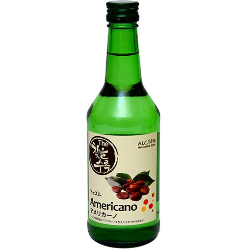 リンゴで醸した チャズル アメリカーノ 14度 360ml x 20本 果汁 焼酎 韓国 ドラマ 定番 食品 食材 料理 お酒 業務用 焼酎 甲類 リキュール ソジュ
