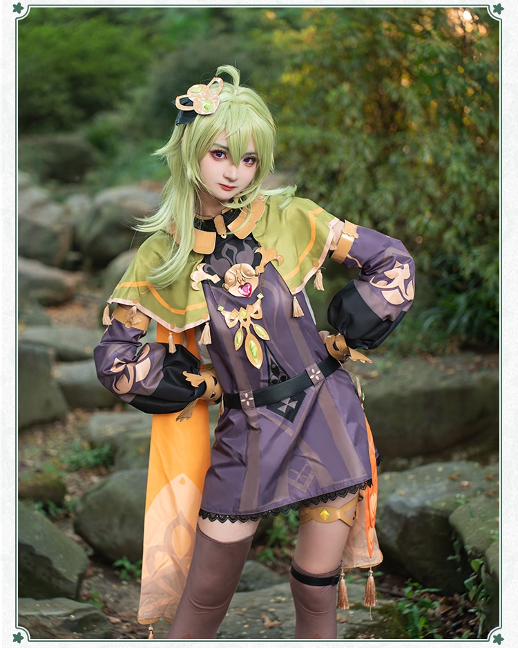 いいスタイル コレイ Genshin げんしん 原神 collei コスチューム コスプレ衣装 コスプレ・変装・仮装