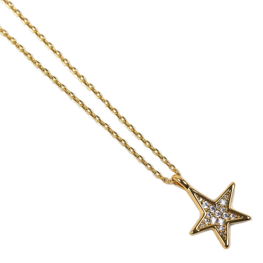ケイトスペード ネックレス ペンダント レディース アクセサリー クリア ゴールド You re A Star KATE SPADE KF272-250