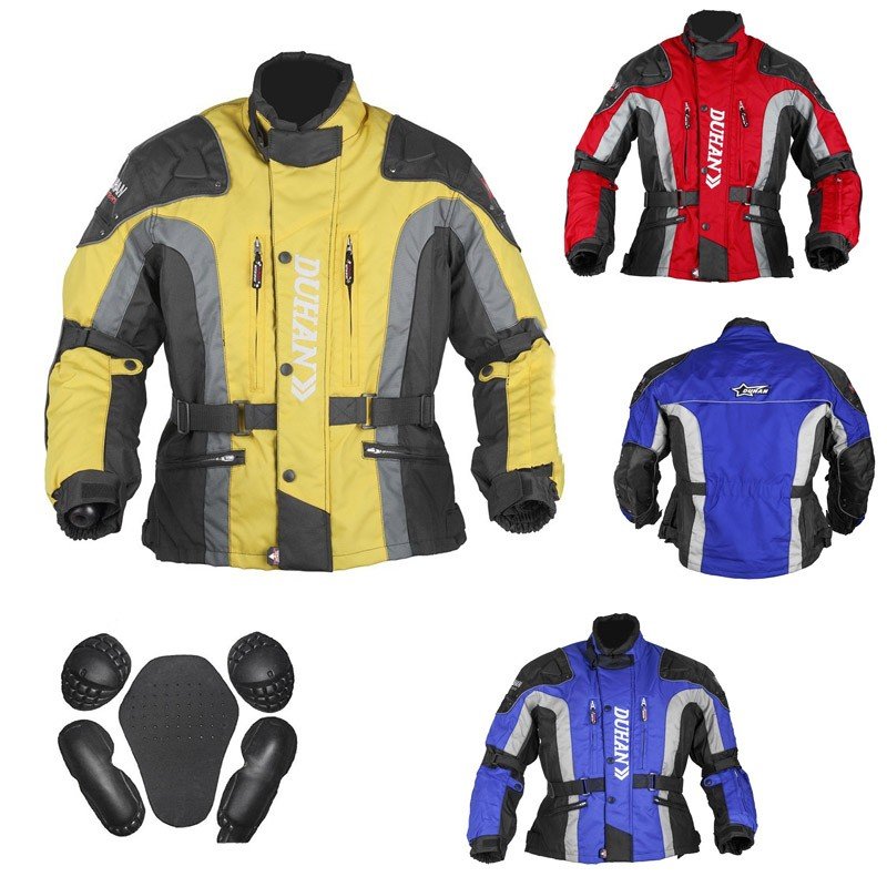DUHANバイクジャケット オールシーズ レーシング ライディングジャケット ナイロンジャケット バ