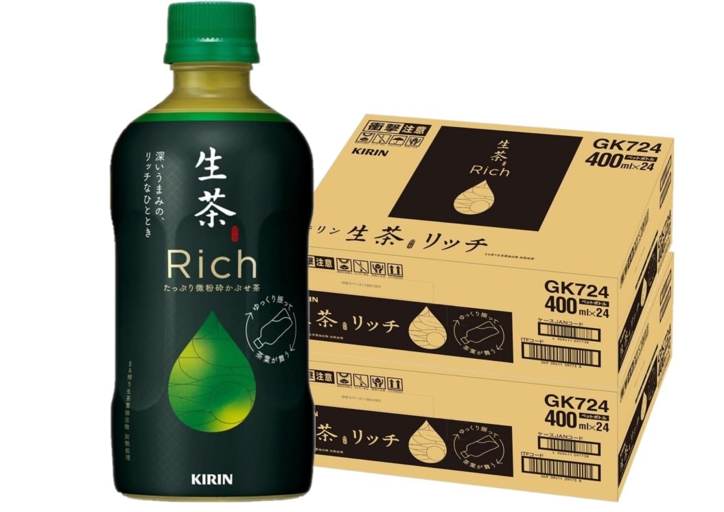 【送料無料】キリン 生茶 Rich リッチ 400ml2ケース/48本