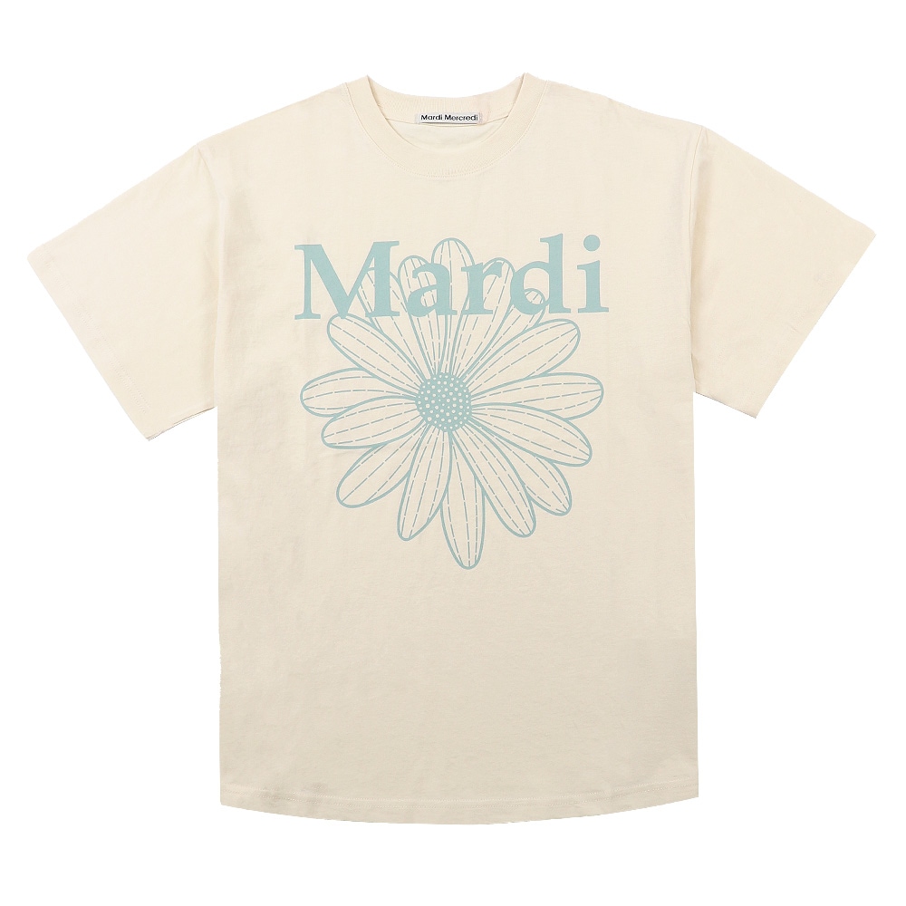 Tシャツ TSHIRT FLOWERMARDI BUTTER MOSSGREEN 半袖 レディース 韓国 ファッション アパレル