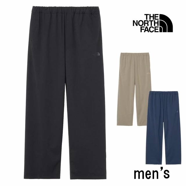 ザ・ノース・フェイス ロングパンツ メンズ NB32560 ボトムス 長ズボン 速乾 ストレッチ アパレル ウェア 服 黒 紺色 ベージュ リラックス 収納袋付き 旅行 スタッフバッグ テックラウンジ