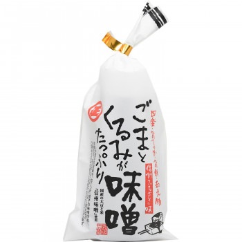 丸正醸造 ごまとくるみがたっぷり味噌 180gx10チューブ