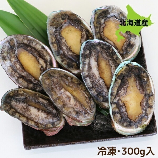 あわび 蝦夷あわび 北海道産 冷凍 300g あわび アワビ 鮑 awabi あわびの肝 蝦夷アワビ バーベキュー 活きたまま急速凍結しました BBQ(バーベキュー)にも最高 【ym_rta】