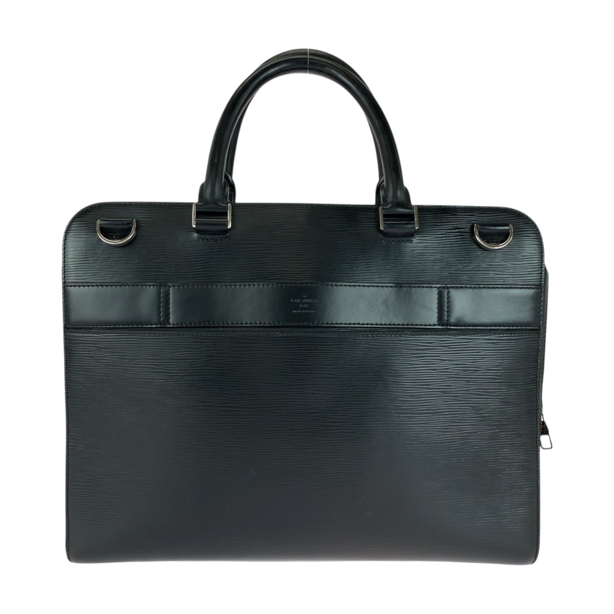 エピ バサーノMM ノワール ブラック 黒 シルバー金具 エピレザー M54032 ビジネスバッグ ハンドバッグ メンズ 505149