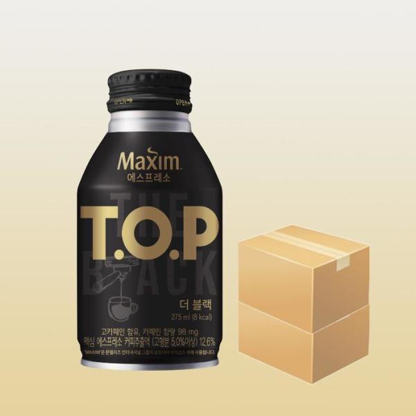 ティオフィー ザブラック 275ml x 48缶 / マキシムコーヒー飲料