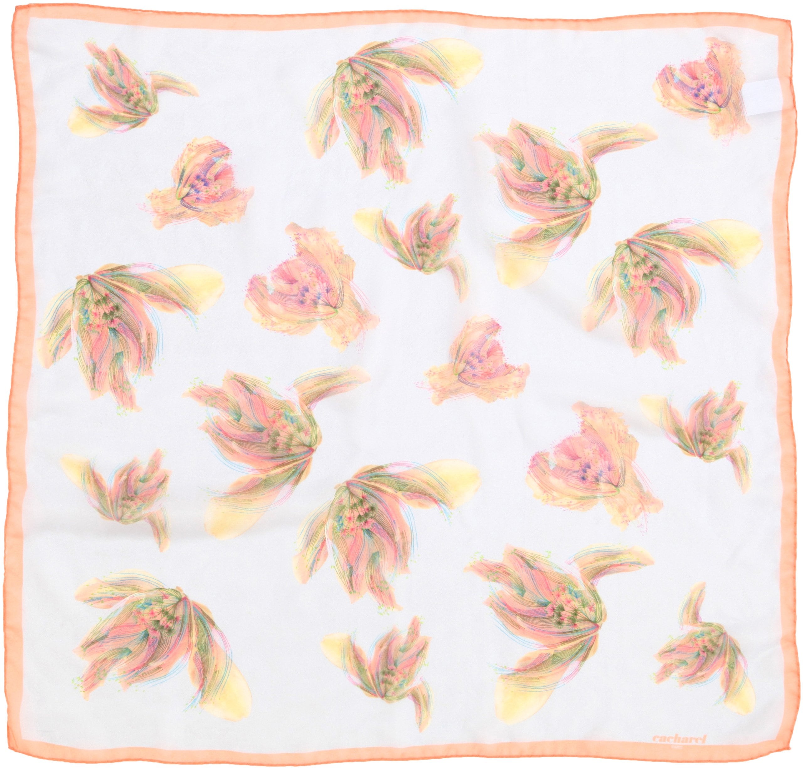 [キャシャレル] プリントスカーフ