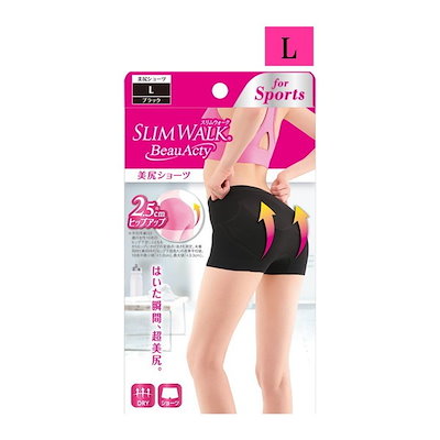 他サイト： スリムウォーク Beau-Acty 美尻ショーツ Lサイズの商品画像