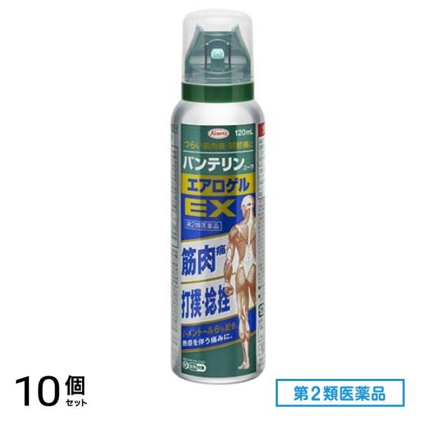 第２類医薬品 バンテリンコーワエアロゲルEX 120mL 10個セット