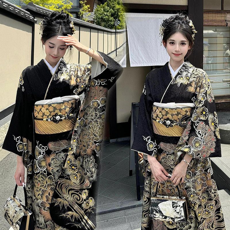 浴衣 和服 ヤクザの娘 改良 ワンピース 正装 伝統的な服