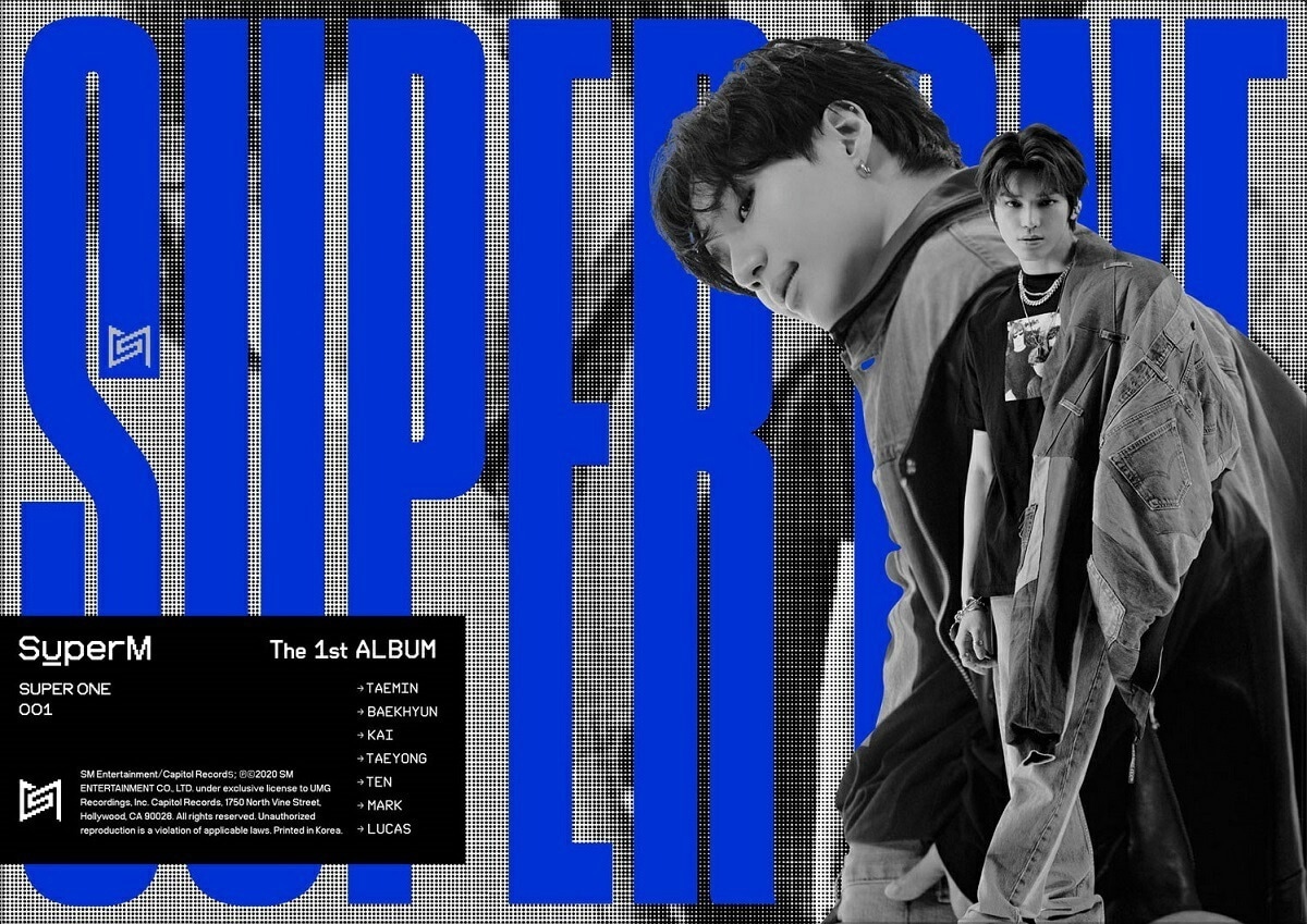 【レビューで弊店限定特典付】【米国盤】【UNIT-A】SUPERM THE 1ST ALBUM SUPER ONE (TAEMIN, TAEYONG) アメリカ盤【安心国内発送】
