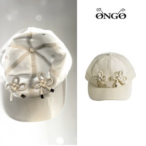 ONGO NYLON CLOVER CAP/韓国 組紐 キャップ ナイロン ONGO FLOWER KNOT CAP/韓国 組紐 キャップ (ONGO/キャップ