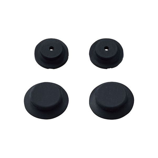 (5個セット)エレコム ゲーミング フィンガー 機能パッド スマホ タブレット 2個入 ボタン シルバー P-GMFFP04BKX5