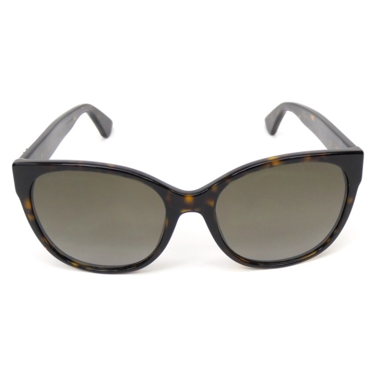 グッチ GUCCI サングラス べっ甲柄 5619-140 GG0097S 【中古】(63927)