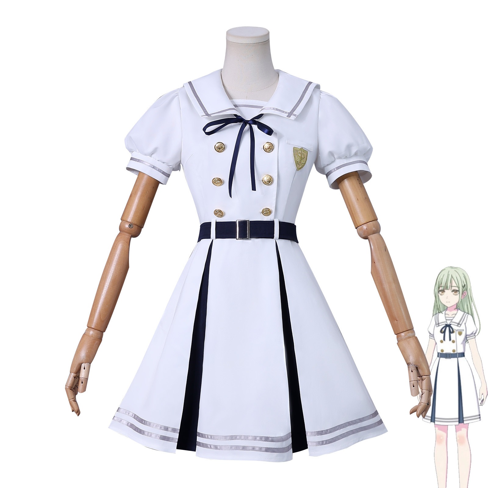 【人気爆売れ】アニメマンガ新作bang Dream Avmujica賛歌人形月森夏制服コスプレ