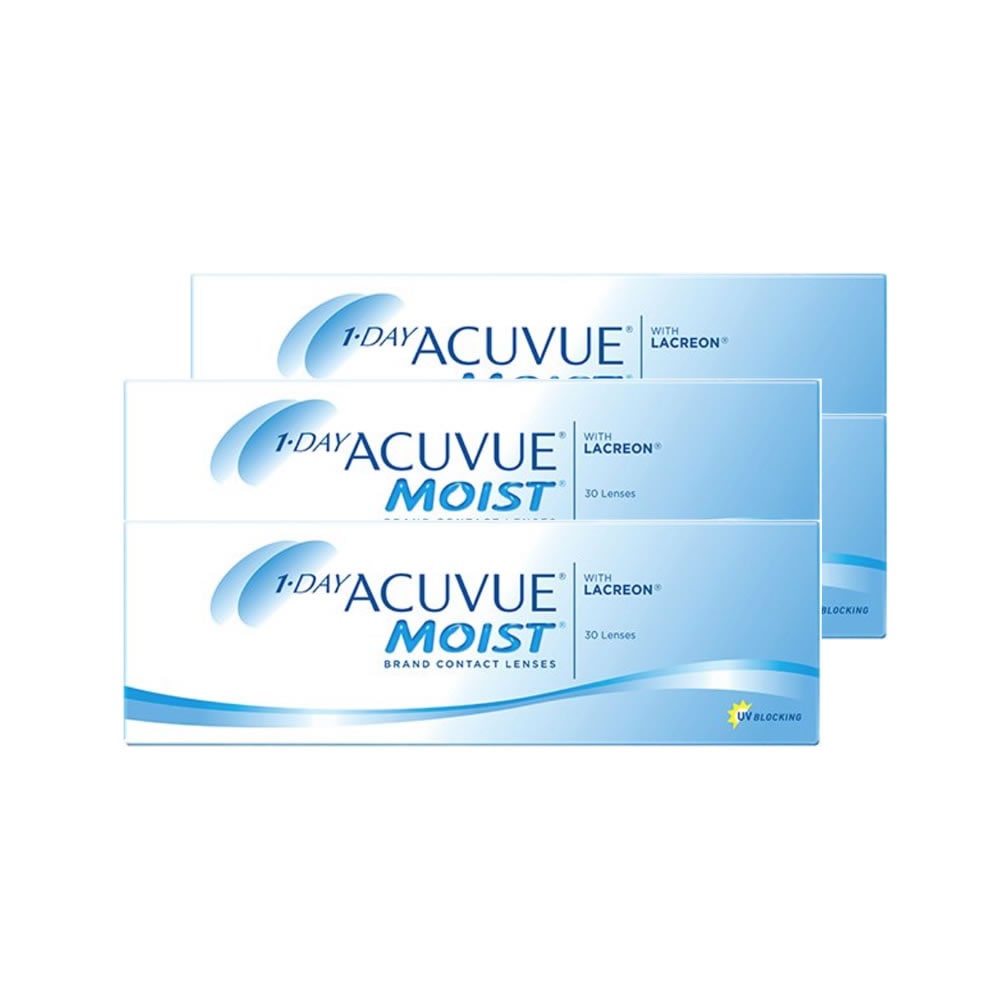 処方箋不要 ワンデーアキュビューモイスト30枚 (4箱) メーカー正規品