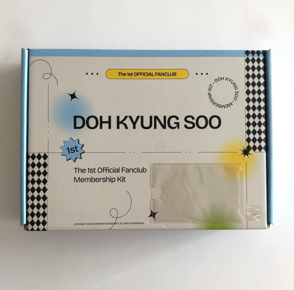 Dohkyungsoo EXO D.O. 1st Official Fanclub Membership Kit Full Set 公式フォトカード