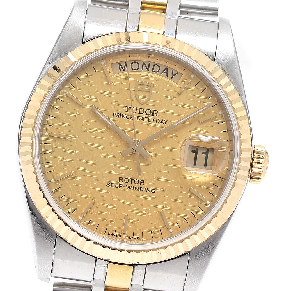 チュードル TUDOR 76213 プリンス デイトデイ 自動巻き メンズ _895476【中古】 292,300円
